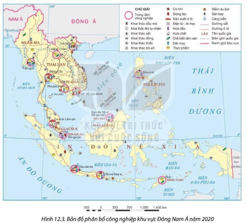 Địa 11 Kết nối tri thức Bài 12: Kinh tế khu vực Đông Nam Á