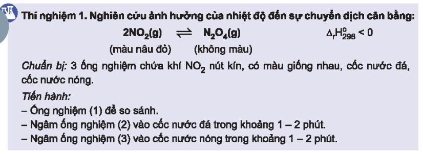Hóa 11 Kết nối tri thức Bài 1: Khái niệm về cân bằng hóa học