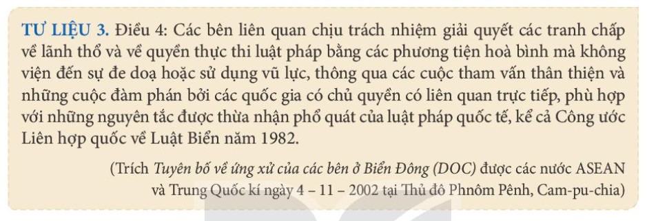 Lịch sử 11 Kết nối tri thức Bài 13: Việt Nam và Biển Đông