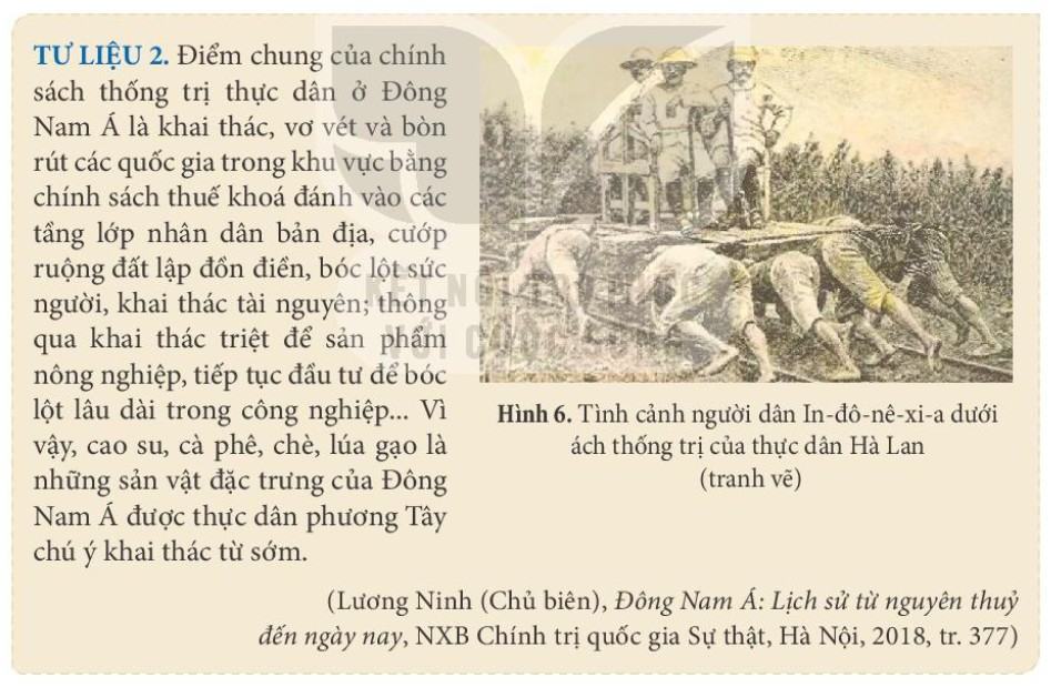 Lịch sử 11 Kết nối tri thức Bài 5: Quá trình xâm lược và cai trị của chủ nghĩa thực dân ở Đông Nam Á