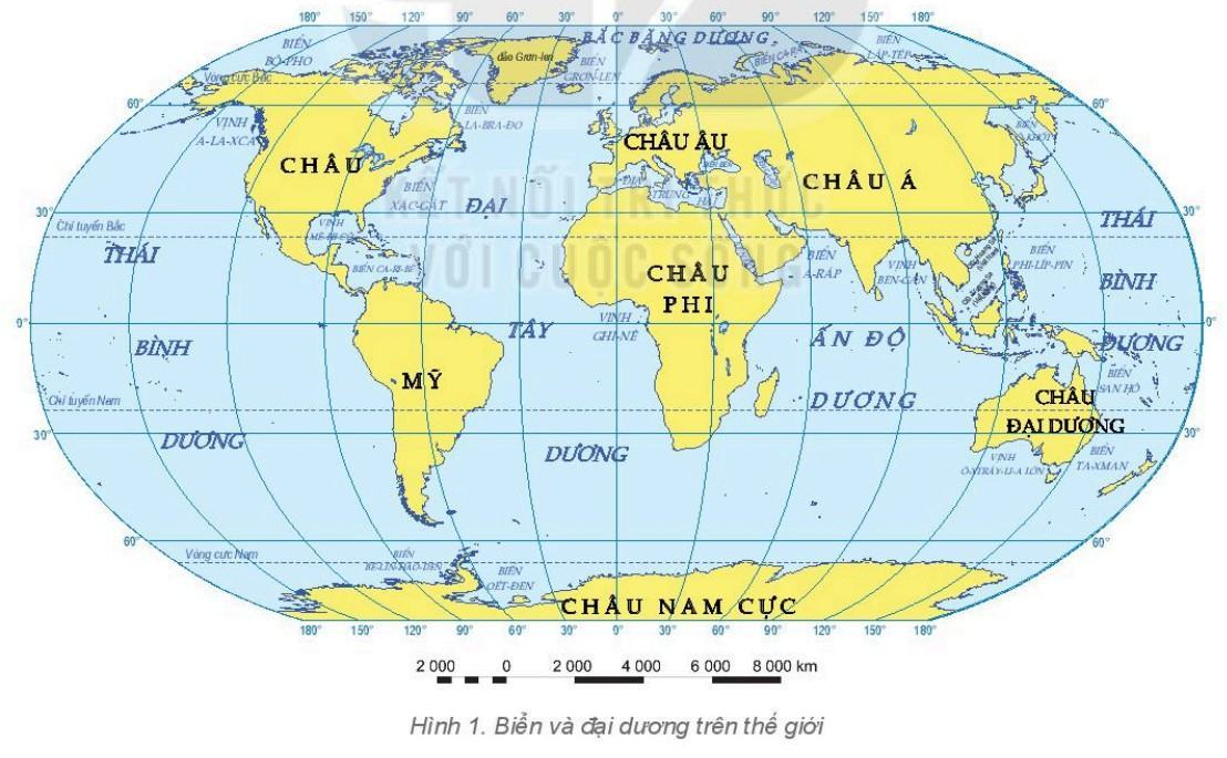 Địa lí 6 Kết nối tri thức Bài 21: Biển và đại dương