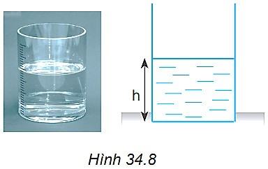Vật lí 10 Kết nối tri thức Bài 34: Khối lượng riêng. Áp suất chất lỏng