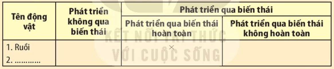 Sinh 11 Kết nối tri thức Bài 22: Sinh trưởng và phát triển ở động vật