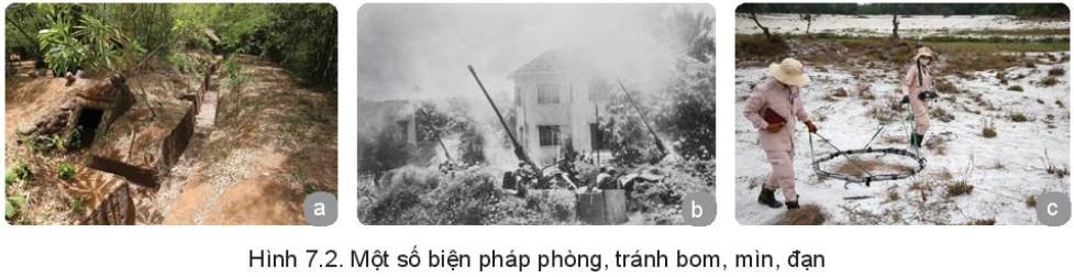 GDQP 10 Kết nối tri thức Bài 7: Thường thức phòng tránh một số loại bom, mìn, đạn, vũ khí hóa học, vũ khí sinh học, vũ khí công nghệ cao, thiên tai, dịch bệnh và cháy nổ
