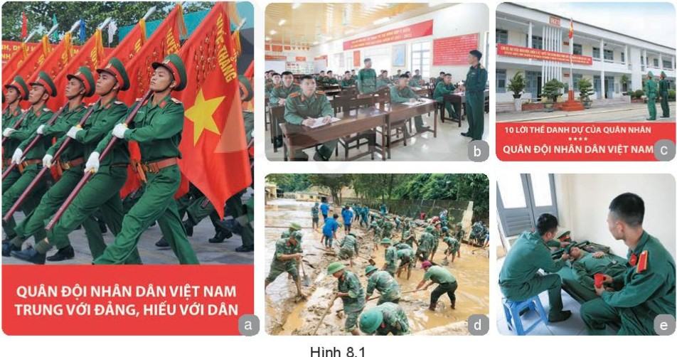 GDQP 10 Kết nối tri thức Bài 8: Một số nội dung điều lệnh quản lí bộ đội và điều lệnh công an nhân dân