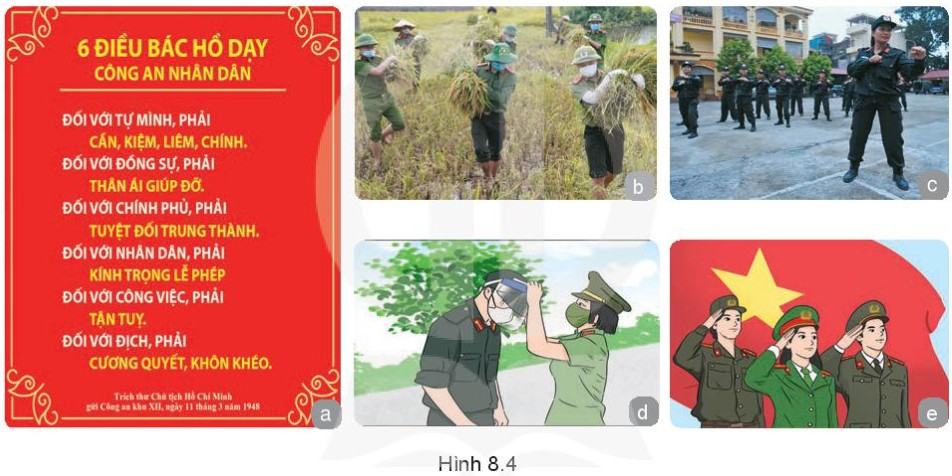 GDQP 10 Kết nối tri thức Bài 8: Một số nội dung điều lệnh quản lí bộ đội và điều lệnh công an nhân dân