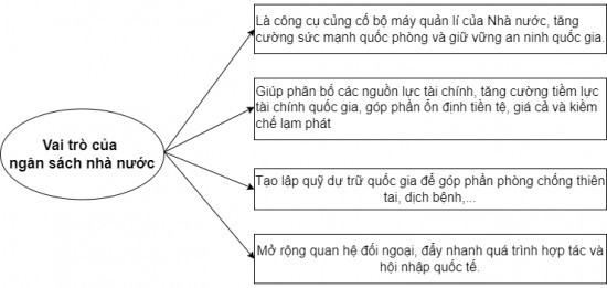Kinh tế Pháp luật 10 Cánh diều Bài 5: Ngân sách nhà nước