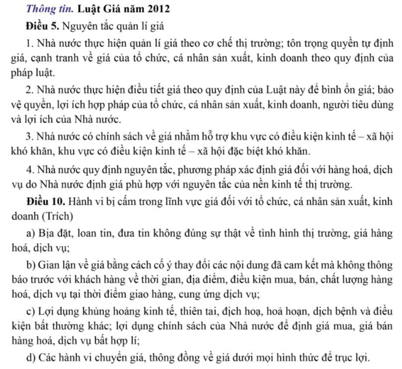 Kinh tế Pháp luật 11 Cánh diều Bài 6: Lạm phát
