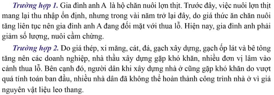 Kinh tế Pháp luật 11 Cánh diều Bài 6: Lạm phát