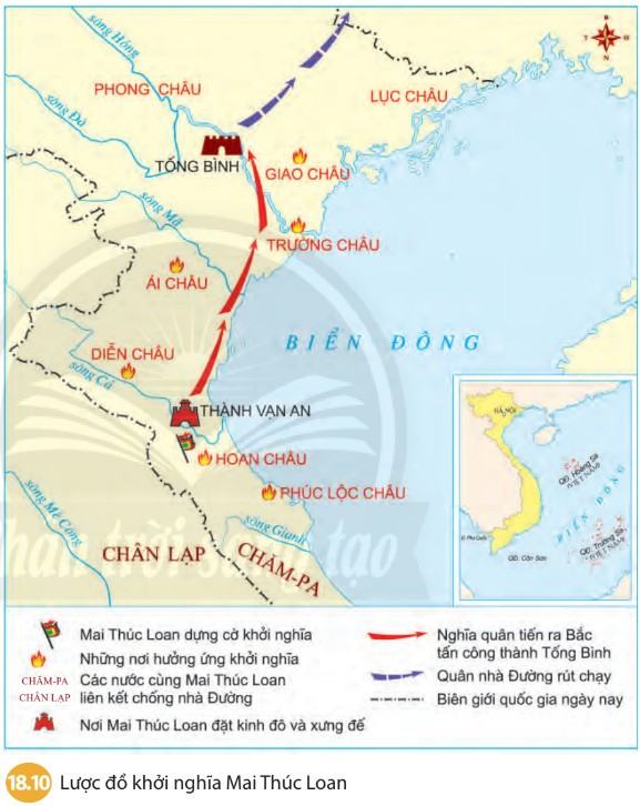 Lịch sử 6 Chân trời sáng tạo Bài 18: Các cuộc đấu tranh giành độc lập dân tộc trước thế kỉ X