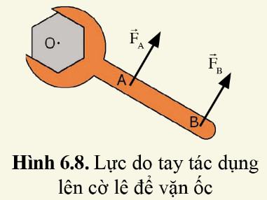 Giải Vật Lí 10 Cánh diều Bài 6: Mômen lực. Điều kiện cân bằng của vật