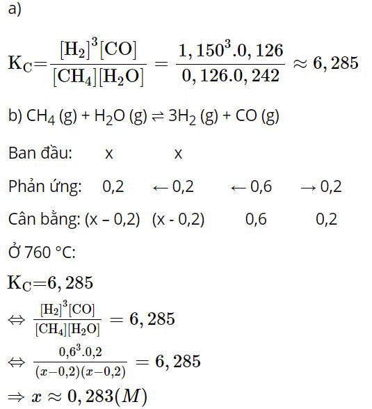 Hóa 11 Cánh diều Bài 1: Mở đầu về cân bằng hoá học