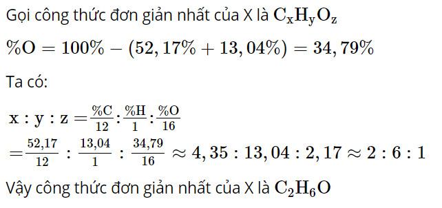Hóa 11 Cánh diều Bài 10: Công thức phân tử hợp chất hữu cơ