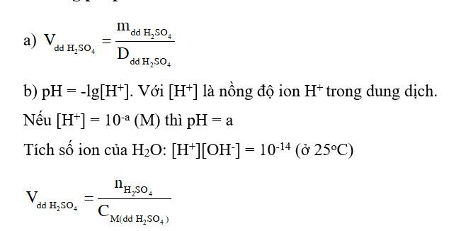 Hóa 11 Cánh diều Bài 7: Sulfuric acid và muối sulfate