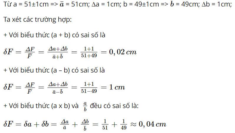 Vật Lí 10 Chân trời sáng tạo Bài 3: Đơn vị và sai số trong vật lí