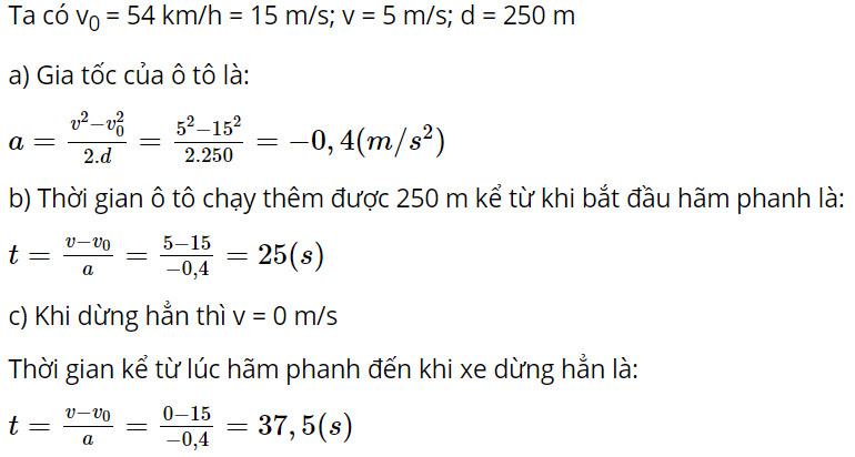 Vật Lí 10 Chân trời sáng tạo Bài 7: Gia tốc – Chuyển động thẳng biến đổi đều