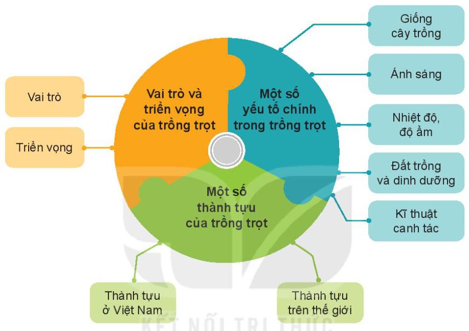 Công nghệ trồng trọt 10 Kết nối tri thức Ôn tập chương 1 