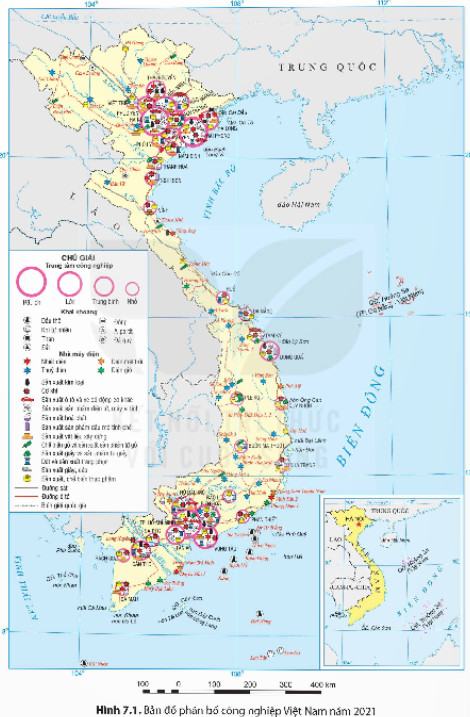 Địa Lí 9 Kết nối tri thức Bài 7: Công nghiệp