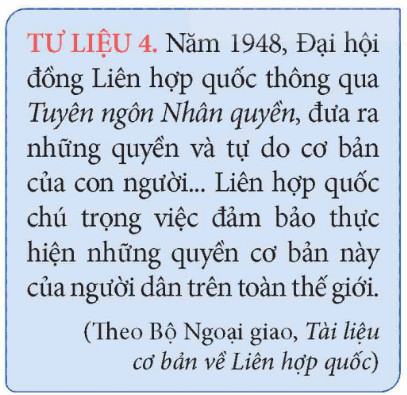 Sử 12 Kết nối tri thức Bài 1: Liên hợp quốc