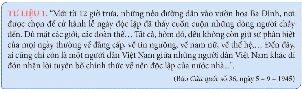 Sử 12 Kết nối tri thức Bài 6: Cách mạng tháng Tám năm 1945