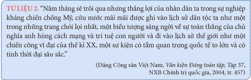 Sử 12 Kết nối tri thức Bài 8: Cuộc kháng chiến chống Mỹ, cứu nước (1954 - 1975)