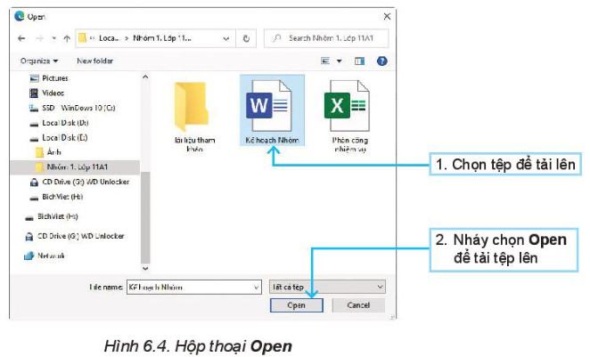 Tin 11 Khoa học máy tính Kết nối tri thức Bài 6: Lưu trữ và chia sẻ tệp tin trên internet