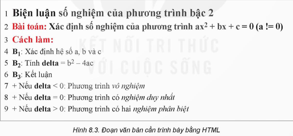 Tin 12 Kết nối tri thức Bài 9: Tạo danh sách, bảng