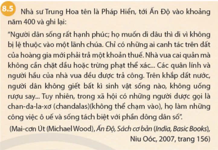 Lịch Sử 7 Chân trời sáng tạo Bài 8: Vương triều Gúp-ta