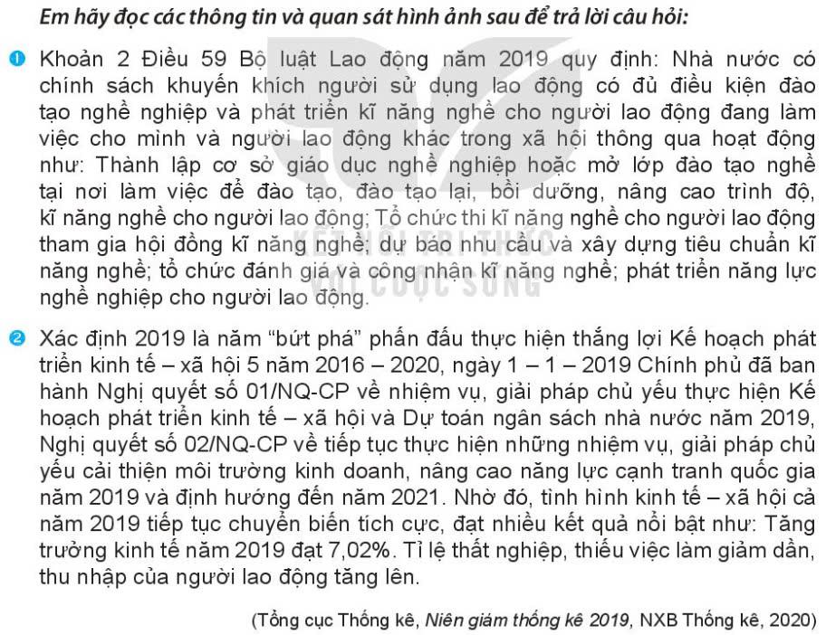 Kinh tế Pháp luật 11 Kết nối tri thức Bài 4: Thất nghiệp