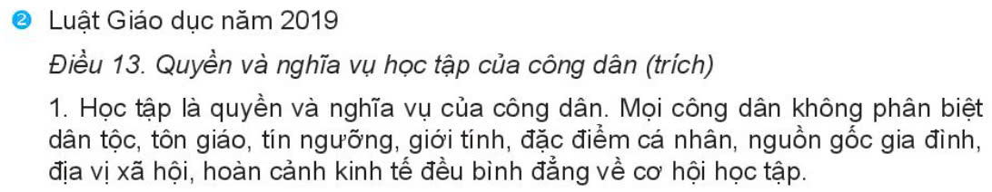 Kinh tế Pháp luật 11 Kết nối tri thức Bài 10: Bình đẳng trong các lĩnh vực